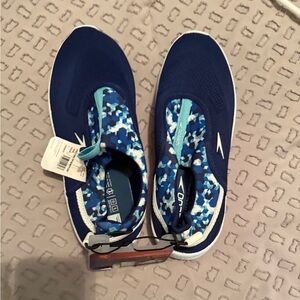 Speedo Kids Water Shoes - Navy and Aqua
